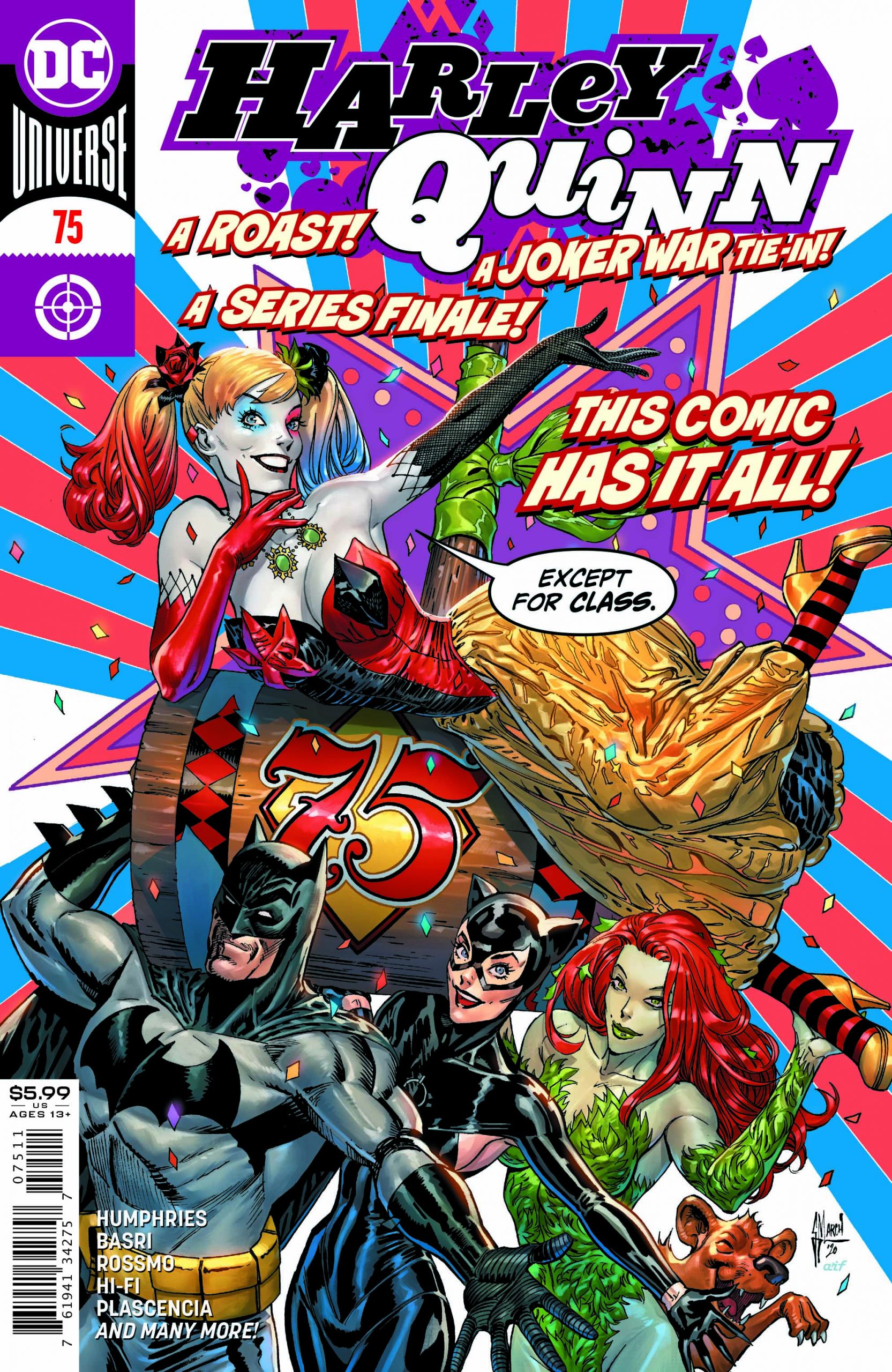 DC VILLAINS GIANT #1 ROSSMO COVER DC COMICS JOKER HARLEY QUINN DEATHSTROKE
